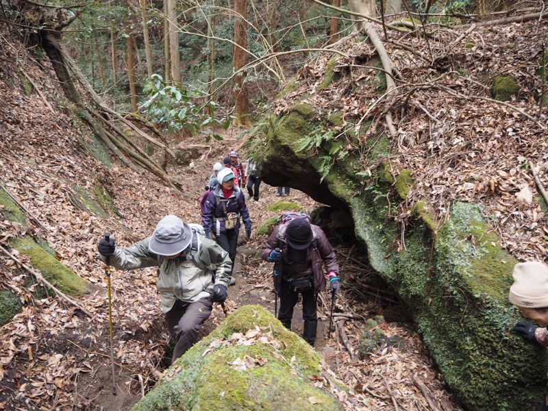 高宕山、高宕大滝→高宕山