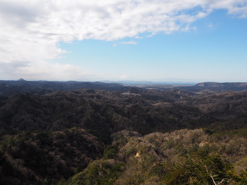 高宕山、山頂下分岐→高宕山