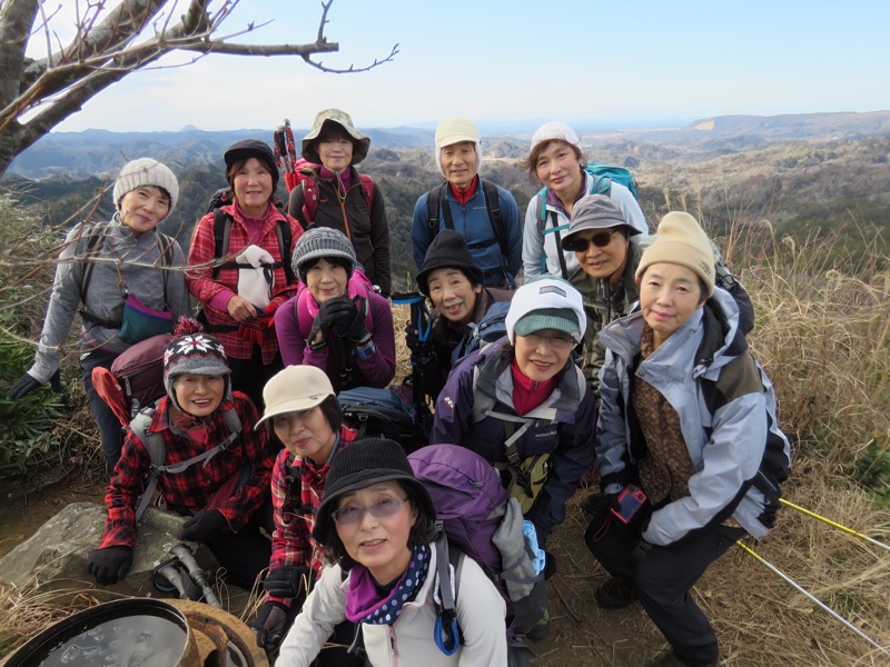 高宕山、山頂