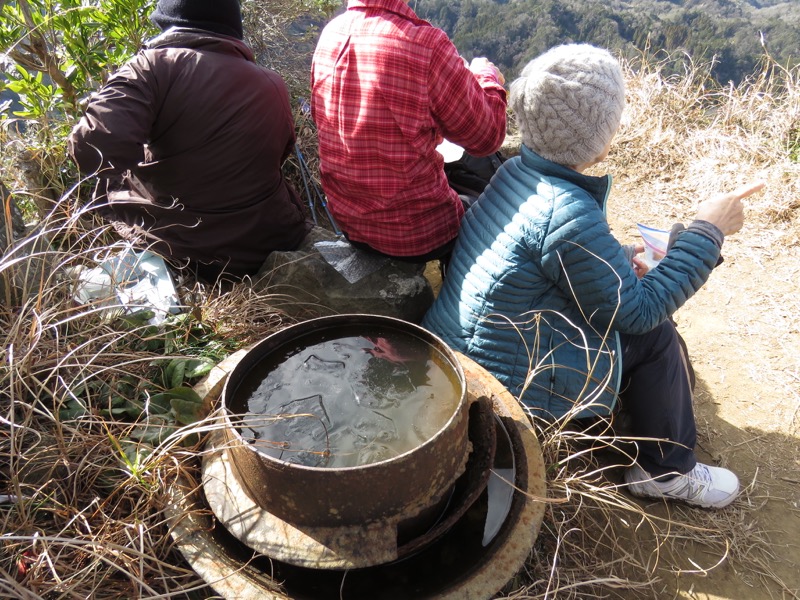 高宕山、山頂