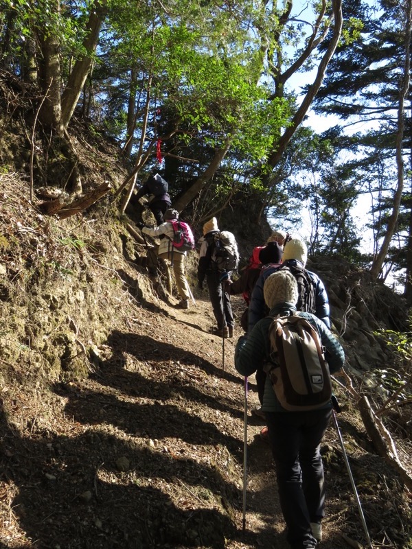 高宕山、高宕山→奥畑バス停