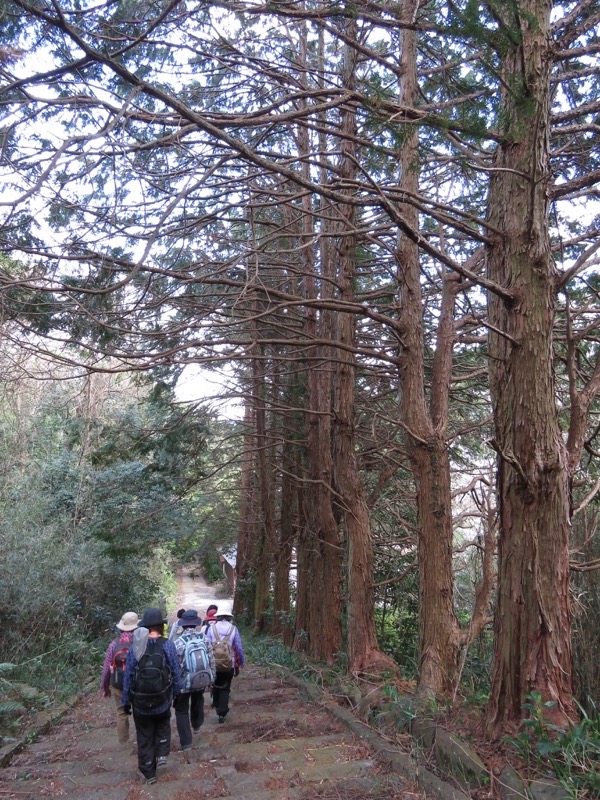 石垣山登山