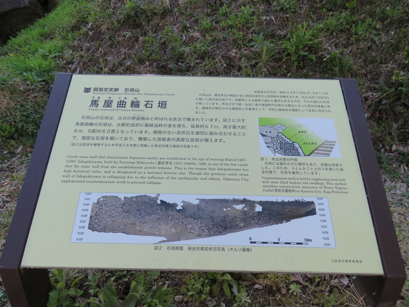 石垣山登山