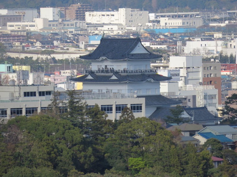 石垣山登山
