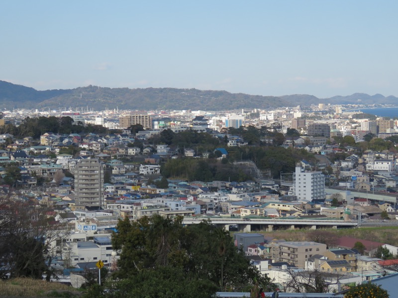 石垣山登山