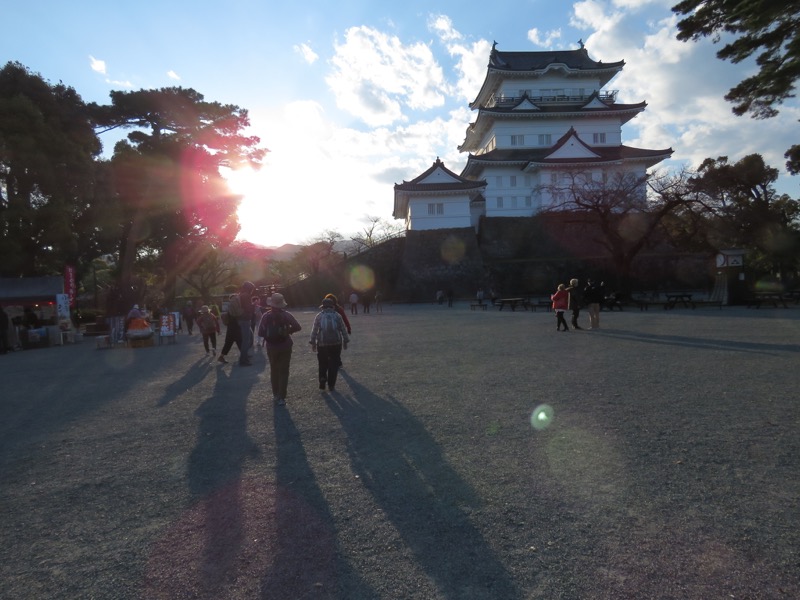 石垣山登山
