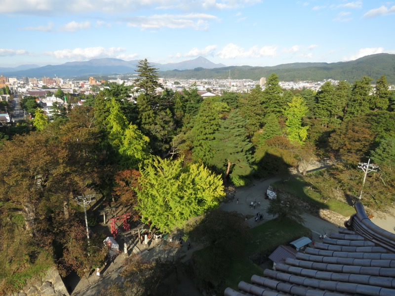 会津若松、背あぶり山