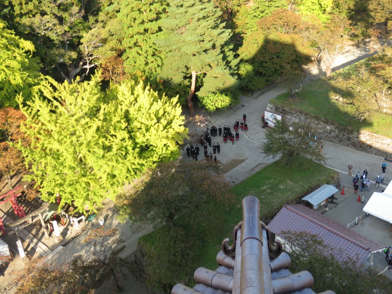 会津若松、背あぶり山