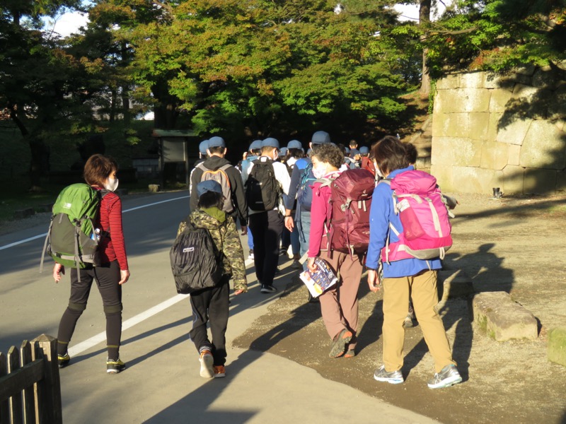 会津若松、背あぶり山