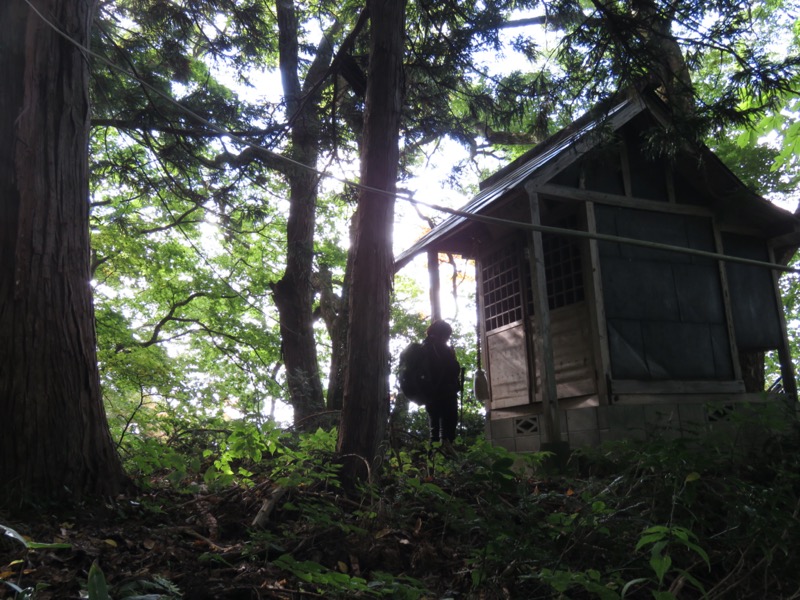 会津若松、背あぶり山