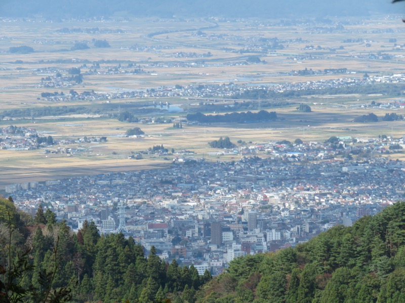 会津若松、背あぶり山