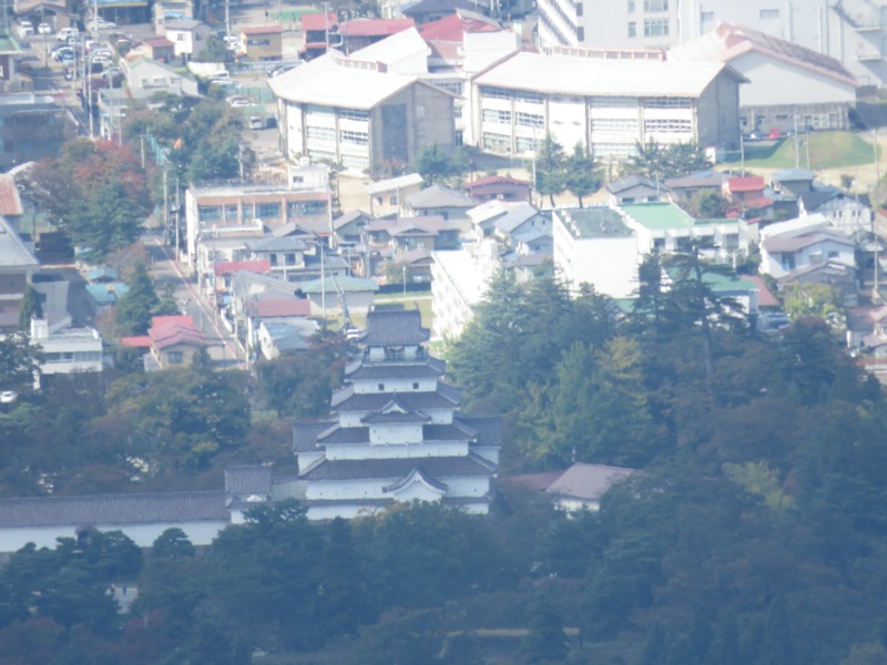 会津若松、背あぶり山