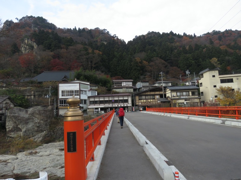 蔵王、面白山紅葉川、山寺