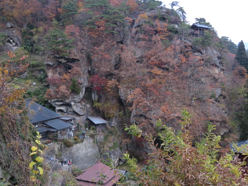 蔵王、面白山紅葉川、山寺