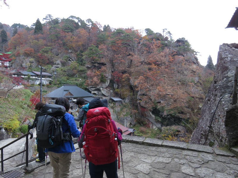 蔵王、面白山紅葉川、山寺