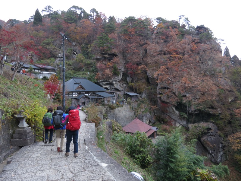 蔵王、面白山紅葉川、山寺