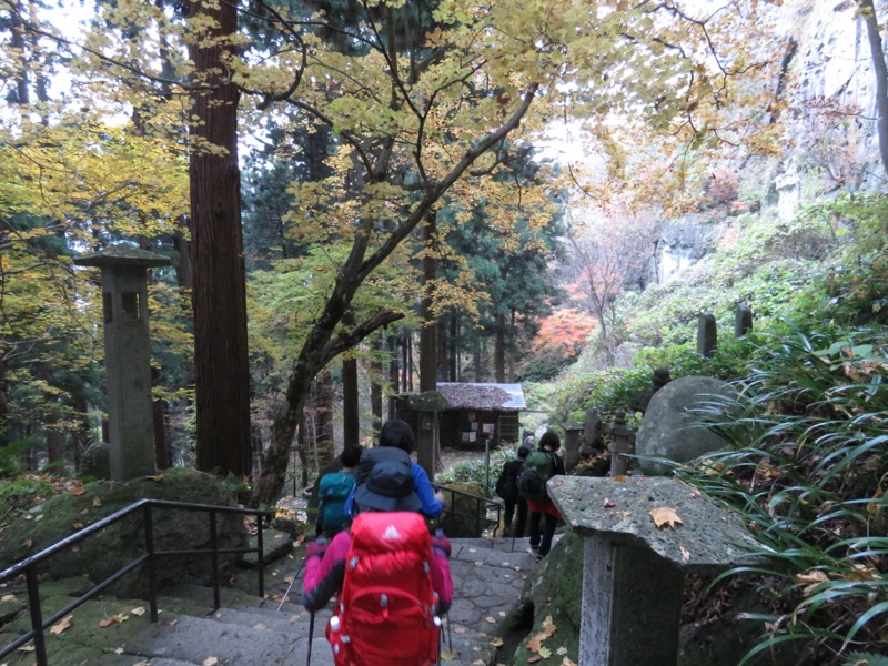 蔵王、面白山紅葉川、山寺