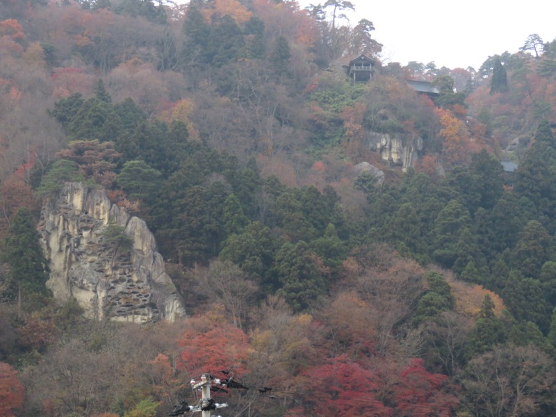 蔵王、面白山紅葉川、山寺