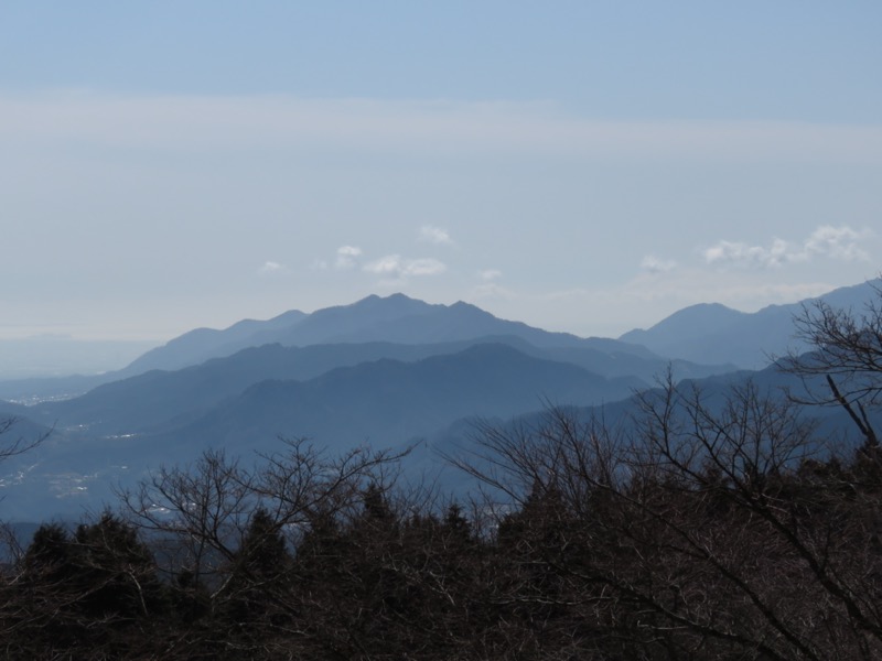 陣馬山、高尾山