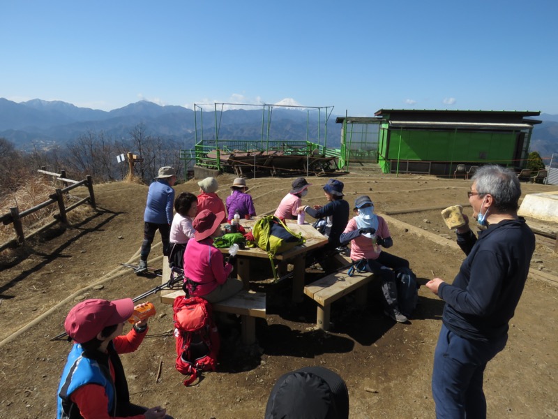 陣馬山、高尾山