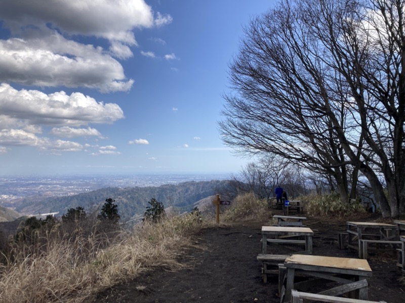 陣馬山、高尾山