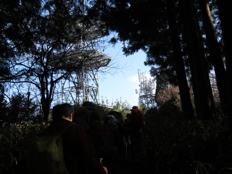 陣馬山、高尾山