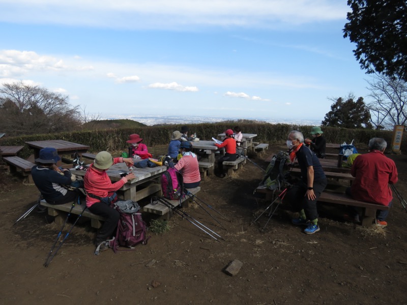 陣馬山、高尾山