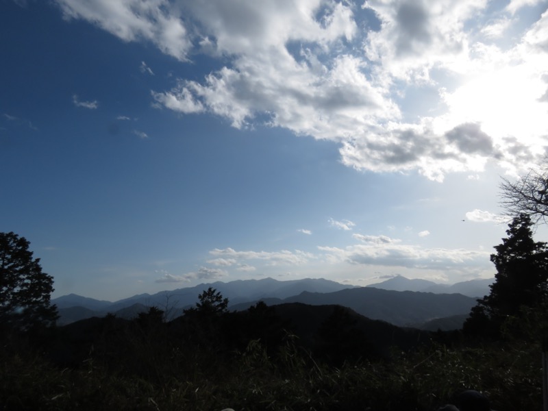 陣馬山、高尾山