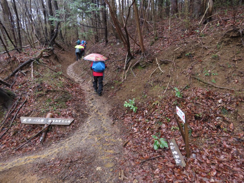 笠山、堂平山