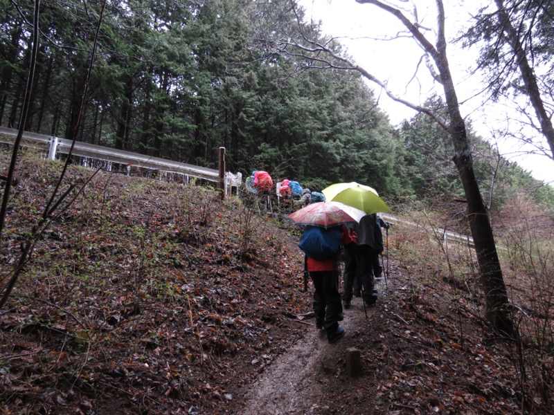 笠山、堂平山