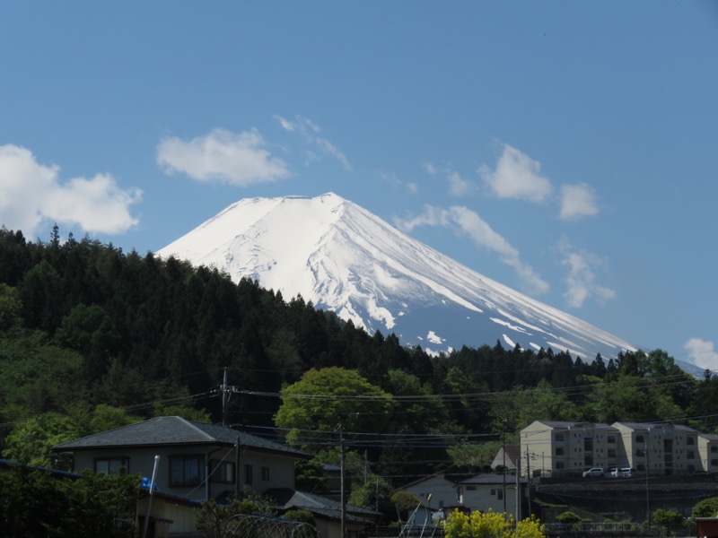 倉見山、桂川公園、富士山