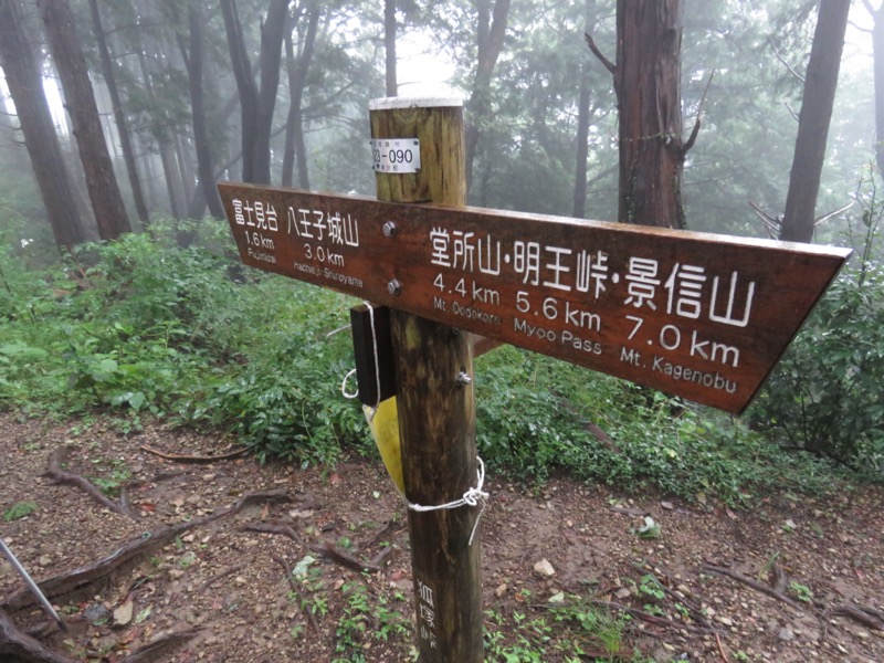北高尾山稜