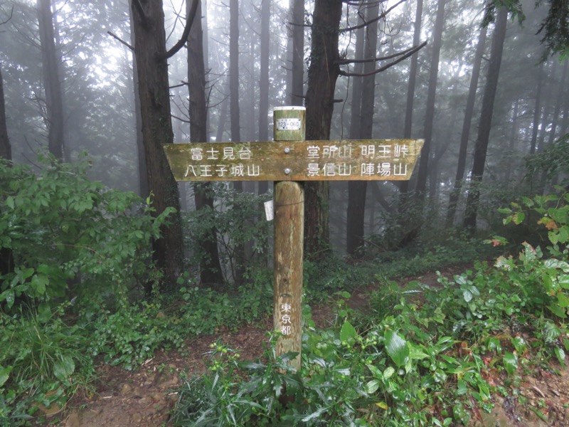 北高尾山稜