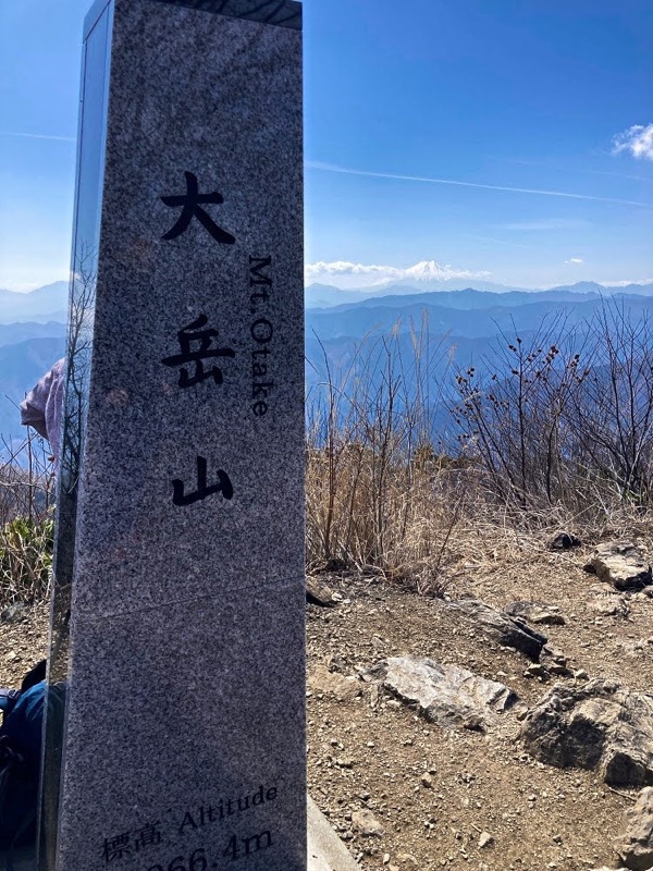 大岳山、馬頭刈尾根