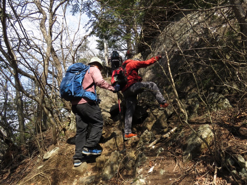 大岳山、馬頭刈尾根