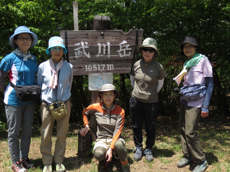 武川岳、二子山