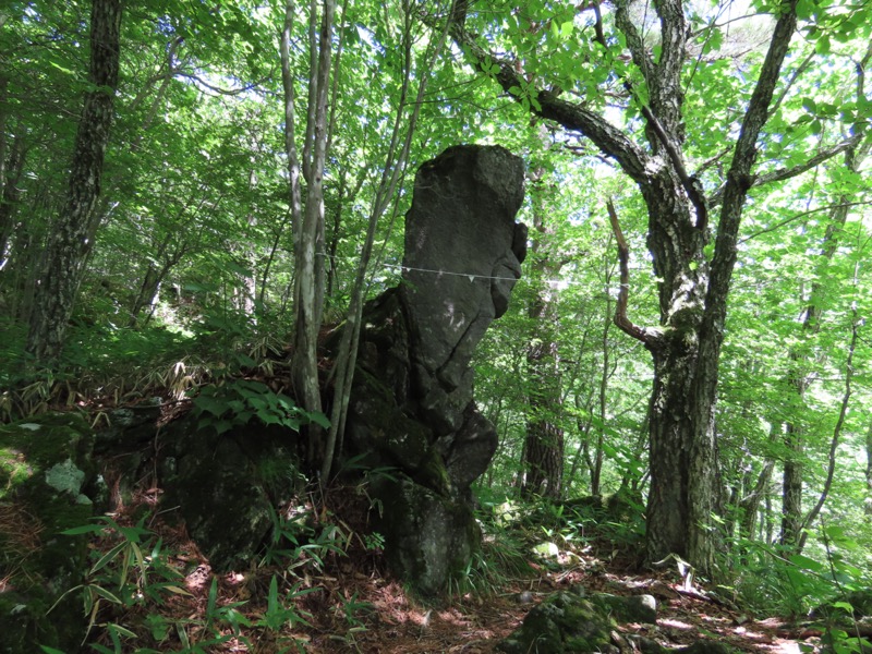 編笠山