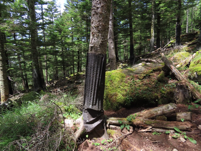 編笠山