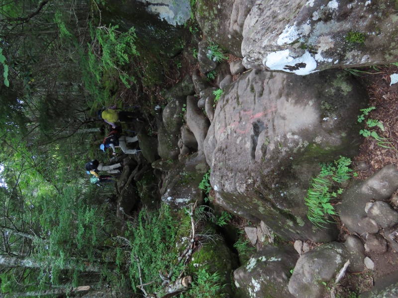 編笠山