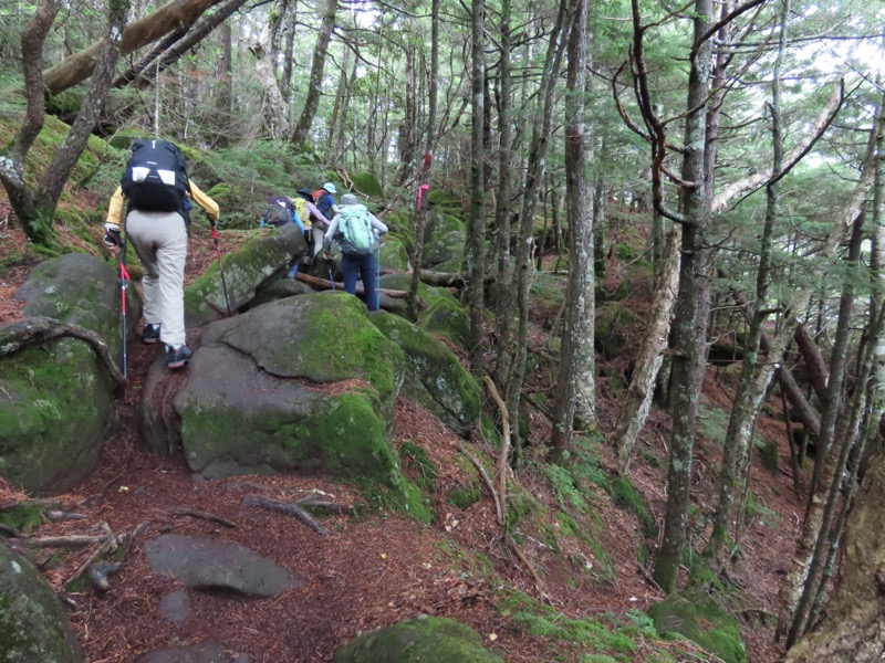 編笠山