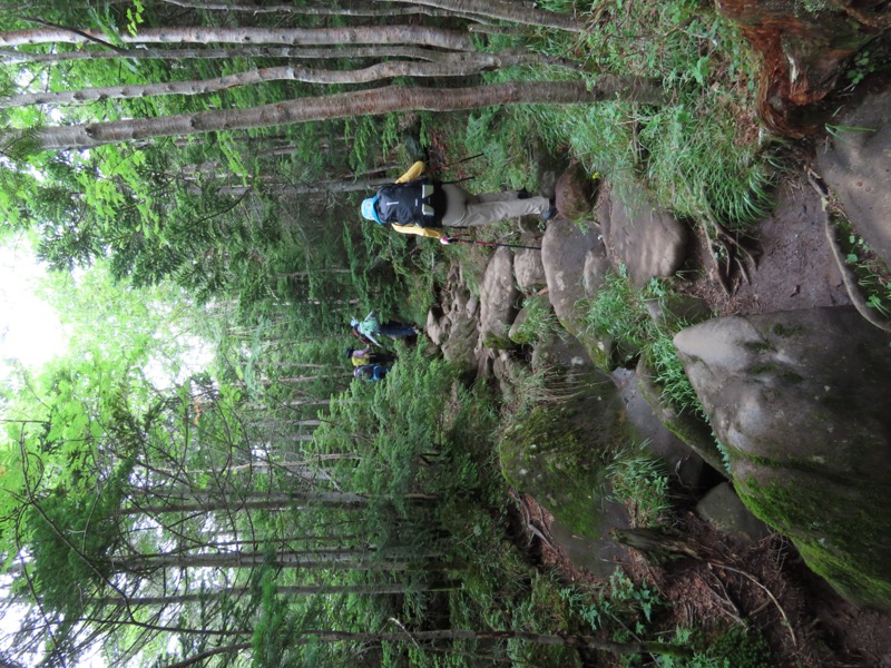編笠山