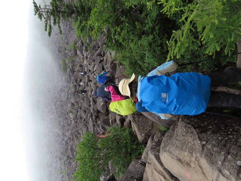 編笠山