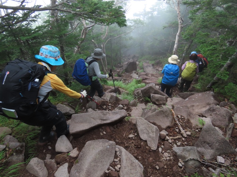 編笠山