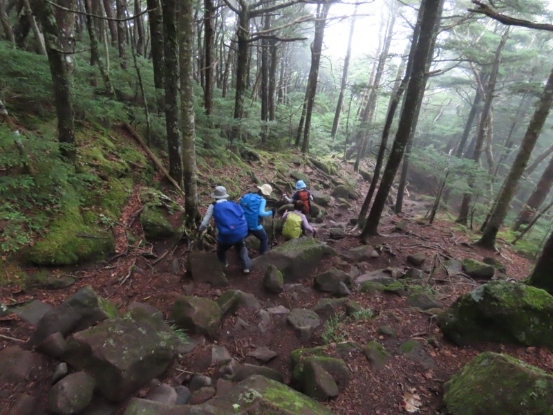 編笠山