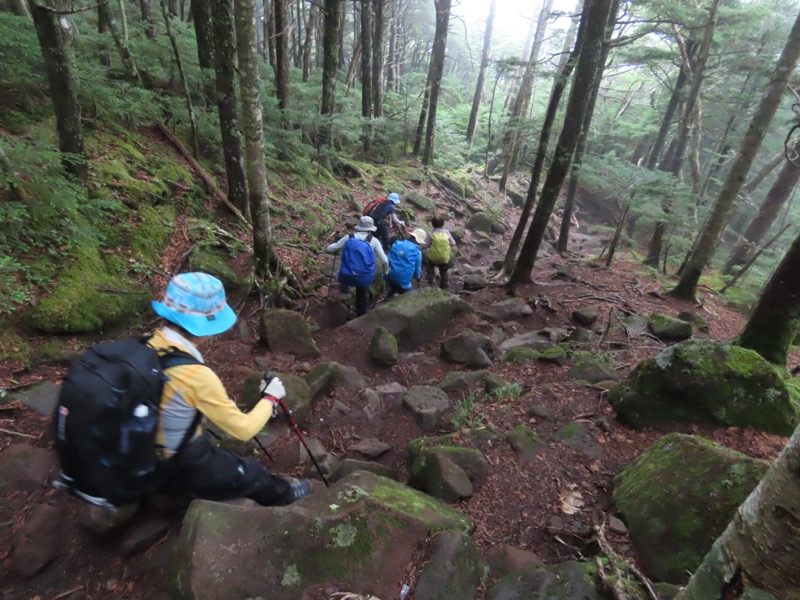 編笠山
