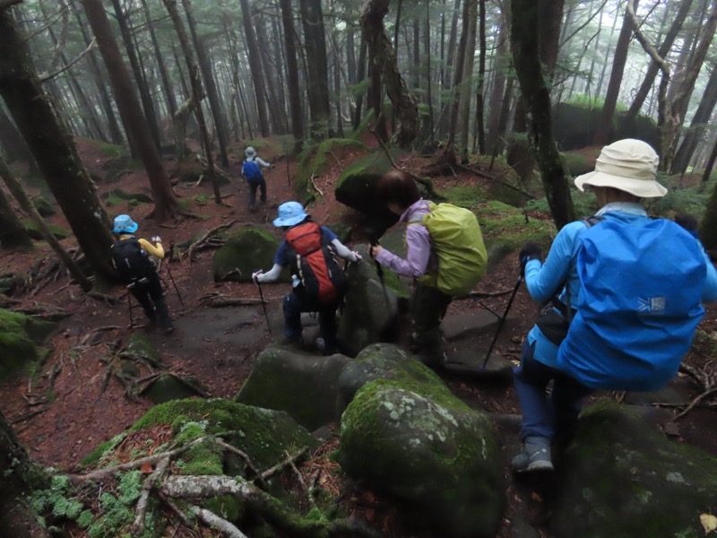 編笠山