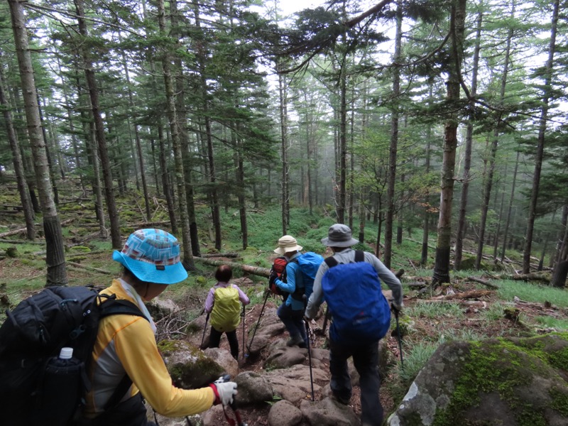 編笠山