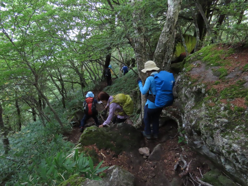 編笠山