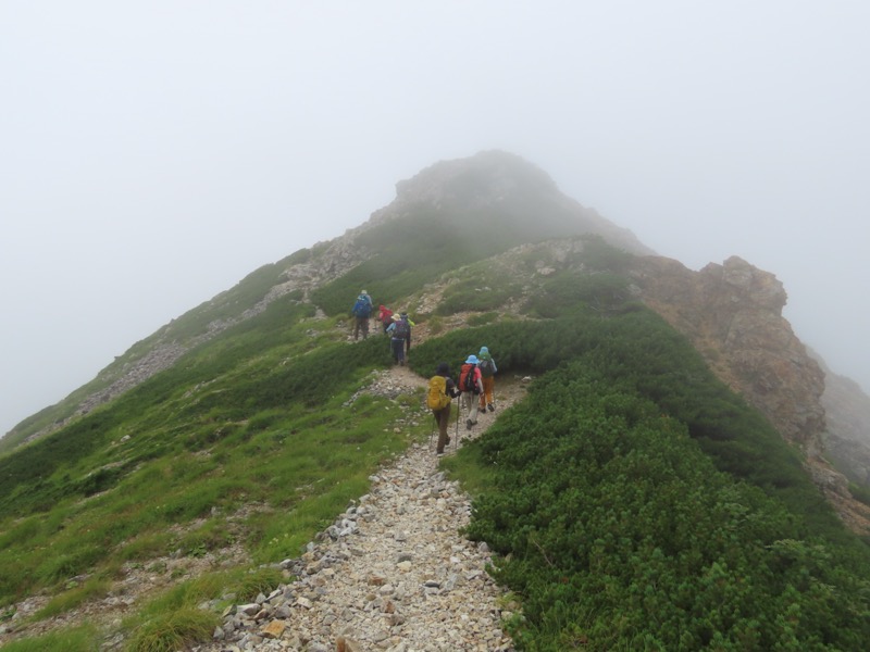 白馬岳、白馬三山