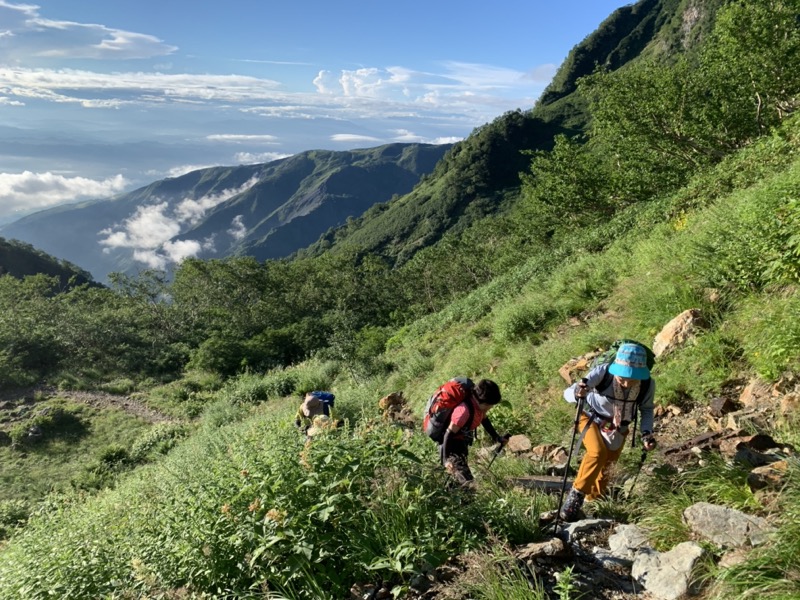 白馬岳、白馬三山